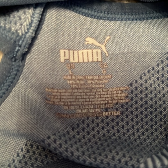 2-pack Puma Sports Bras. Size L. Pink and Blue. - Picture 5 of 5